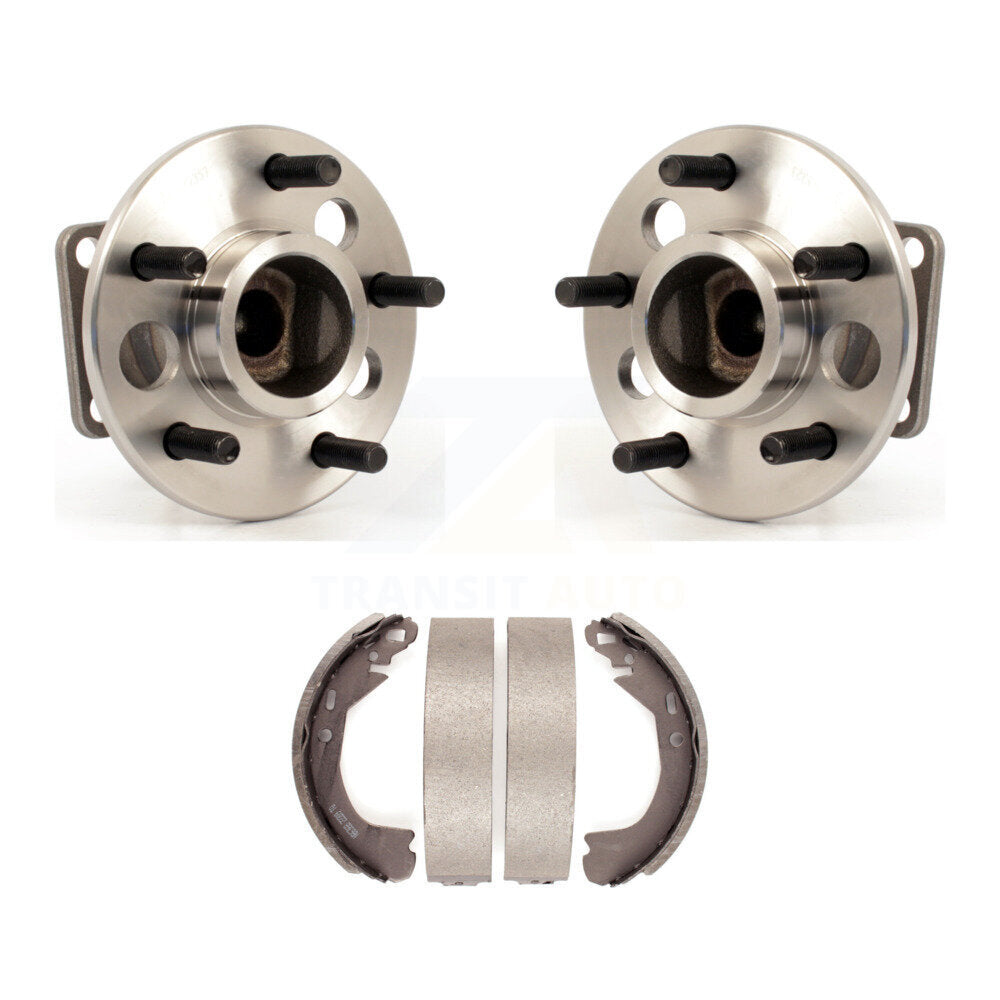 Brake Drum Shoes Hub Bearing Rear Kit For Pontiac Montana Chevrolet Venture APV