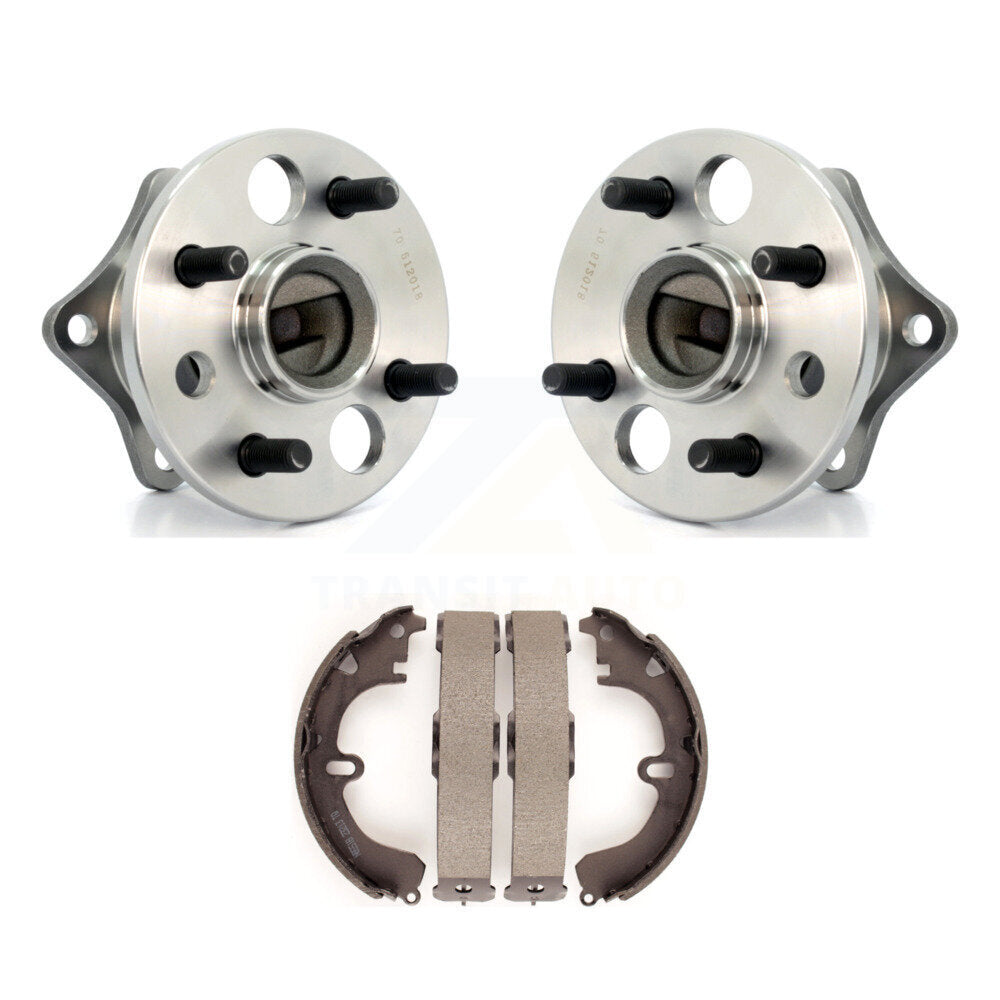 Brake Drum Shoes And Hub Bearing Assembly Rear Kit For Toyota Corolla Non-ABS