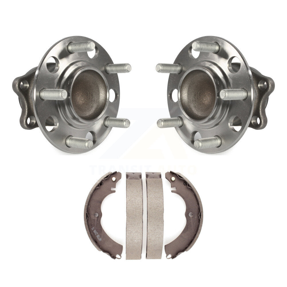 Brake Drum Shoes And Hub Bearing Rear Kit For Mitsubishi Lancer FWD with Non-ABS