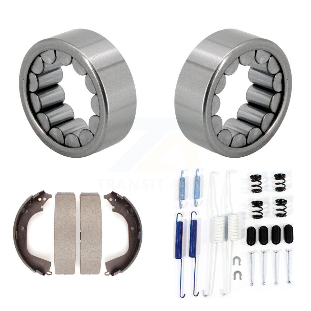 Drum Brake Shoe & Hardware And Bearing Rear Kit For GMC Sierra 1500 Chevrolet