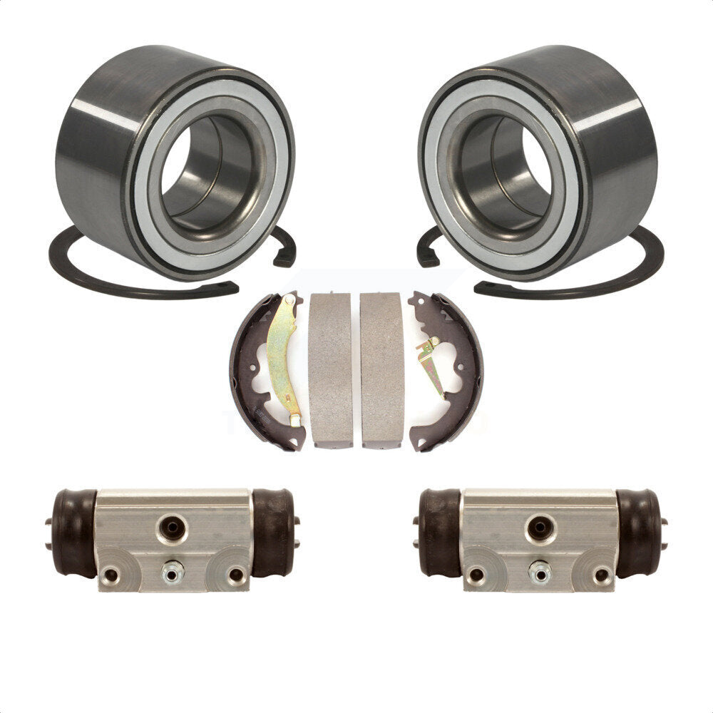 Wheel Cylinders And Drum Shoes Bearing Rear Kit For Ford Escape Mazda Tribute