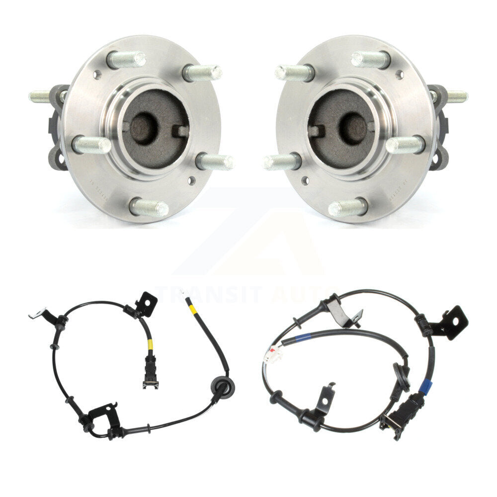 Wheel Hub Bearing And Extra ABS Sensor Rear Kit For Kia Forte Koup Forte5