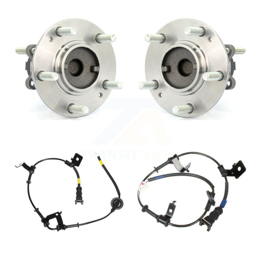 Wheel Hub Bearing And Extra ABS Sensor Rear Kit For Kia Forte Koup Forte5