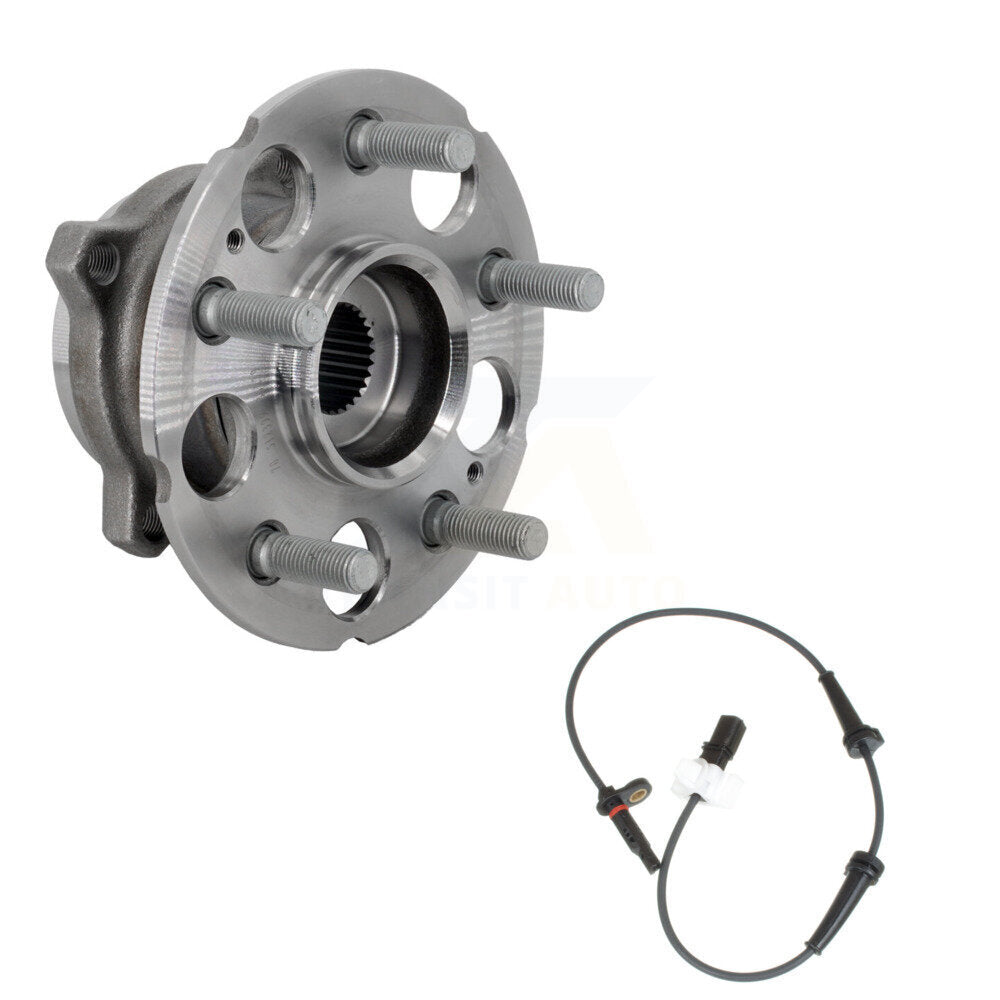 Wheel Hub Bearing & ABS Sensor Rear Kit For Honda Accord Crosstour with Harness