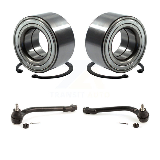 Wheel Bearing & Tie Rod End Front Kit For Hyundai Elantra Kia Forte Koup Forte5