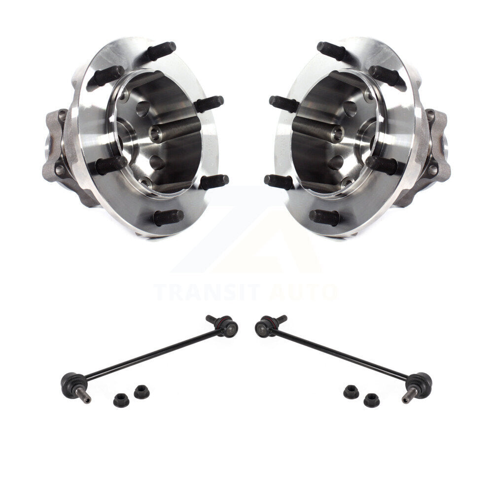 Hub Bearing Assembly And Link Front Kit For Ford Transit-350 HD Transit-250