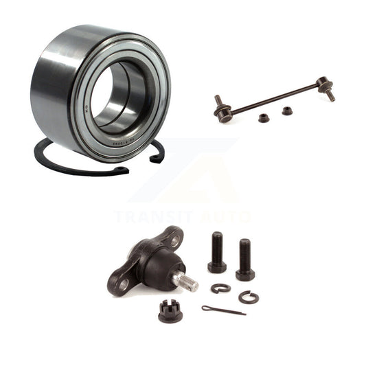 Wheel Bearing Lower Ball Joint Link Front Kit For Hyundai Elantra Kia Forte Koup