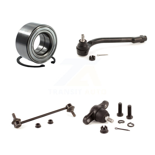 Bearing Lower Ball Joint Outer Tie Rod & Link Front Left Kit For Hyundai Elantra