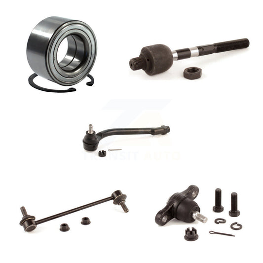 Bearing Lower Ball Joint Tie Rod & Link Front Left Kit (5Pc) For Hyundai Elantra