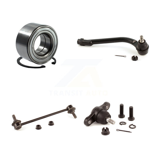 Bearing Lower Ball Joint Outer Tie Rod Link Front Right Kit For Hyundai Elantra