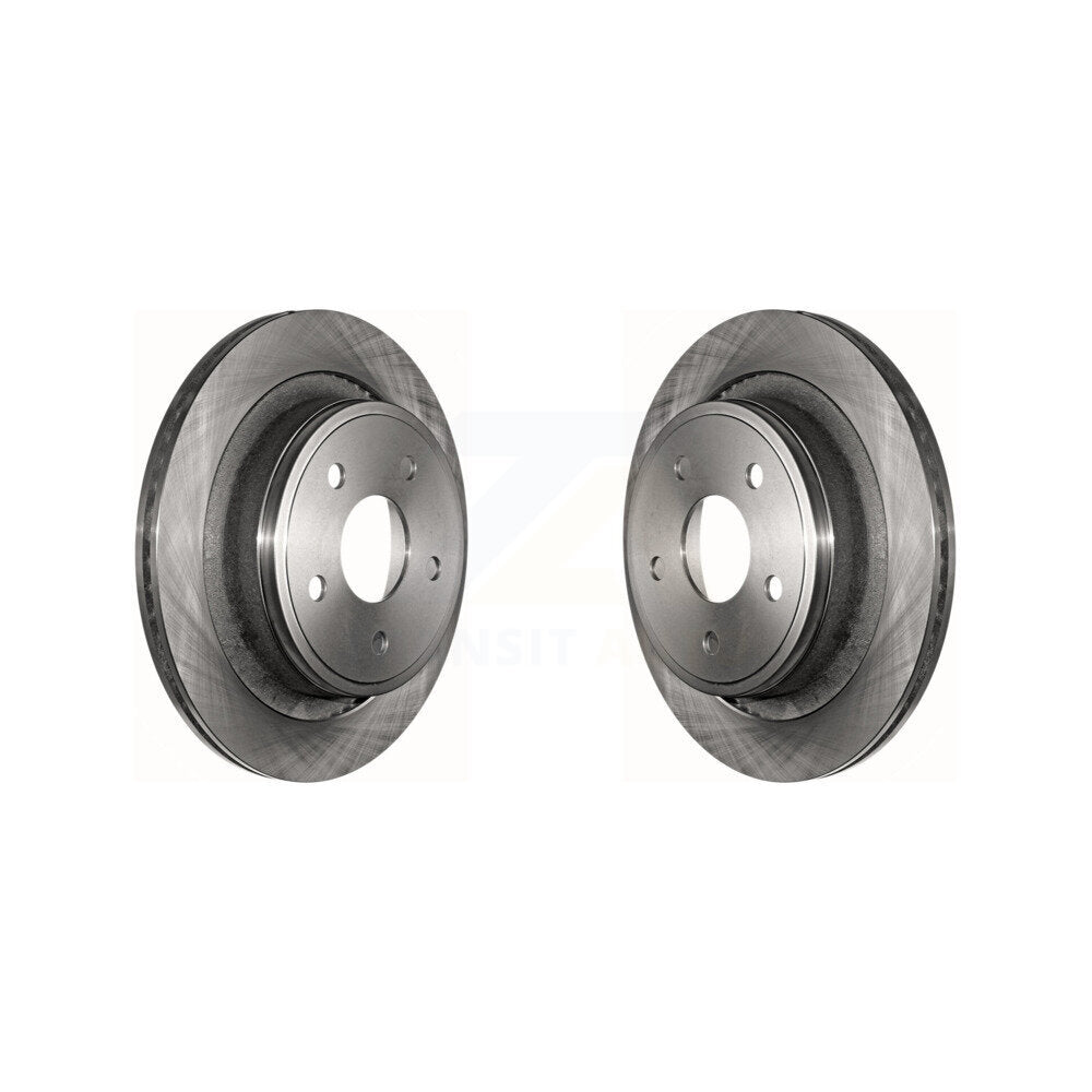 Disc Brake Rotors Rear Pair For Ram 1500 Classic Dodge Durango Chrysler Aspen