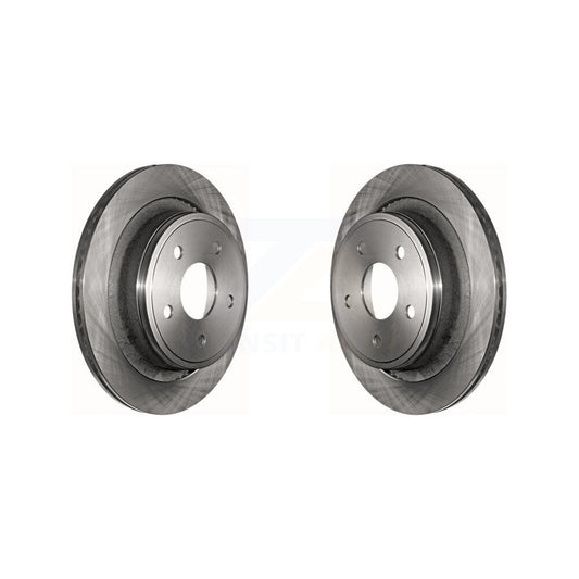 Disc Brake Rotors Rear Pair For Ram 1500 Classic Dodge Durango Chrysler Aspen