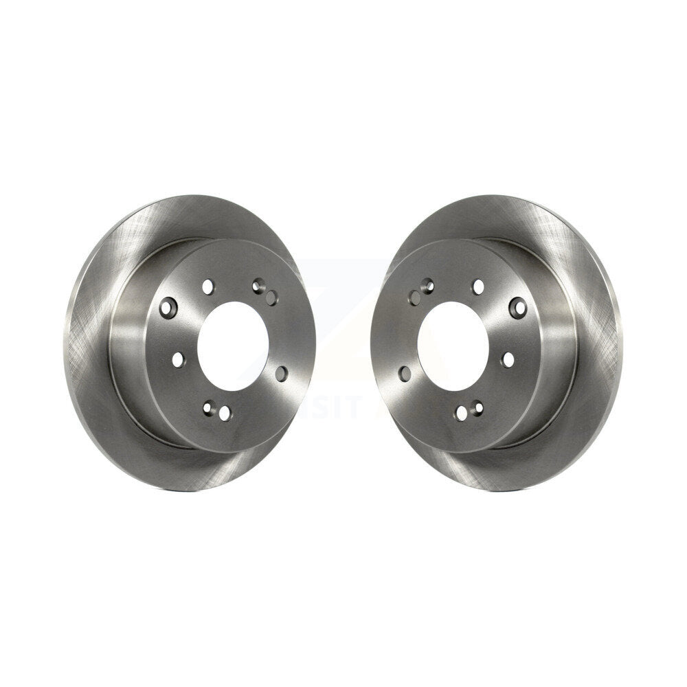 Disc Brake Rotors Rear Pair For Kia Soul Forte Koup Forte5