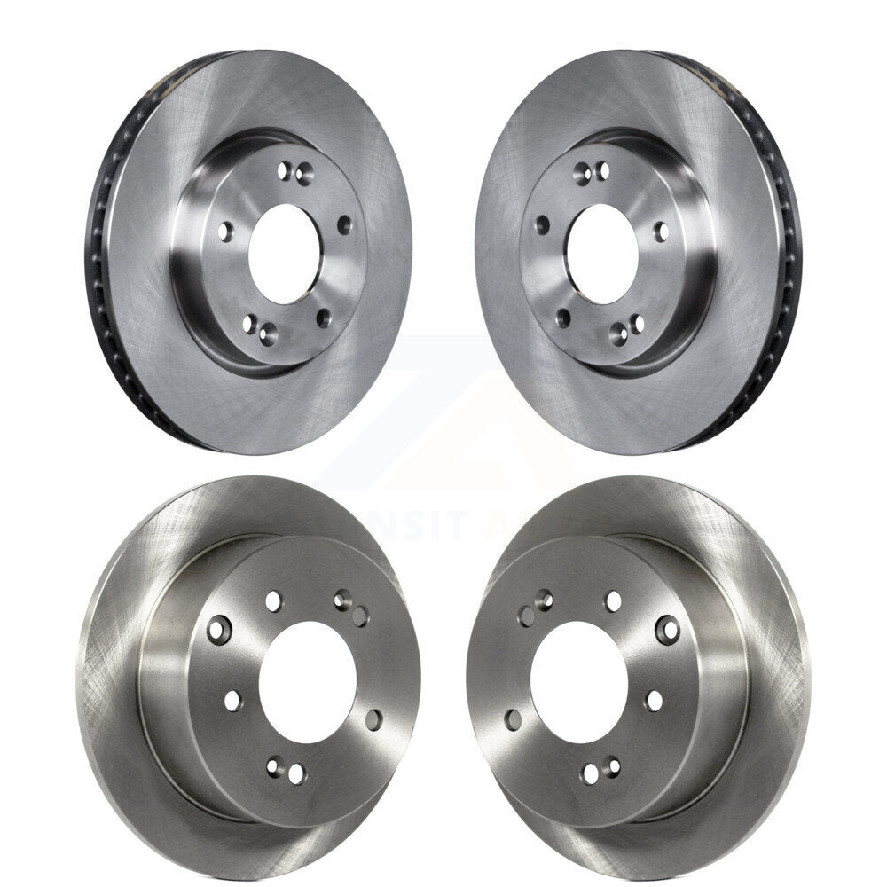 Disc Brake Rotors Front Rear Kit For Kia Forte Soul Koup Forte5