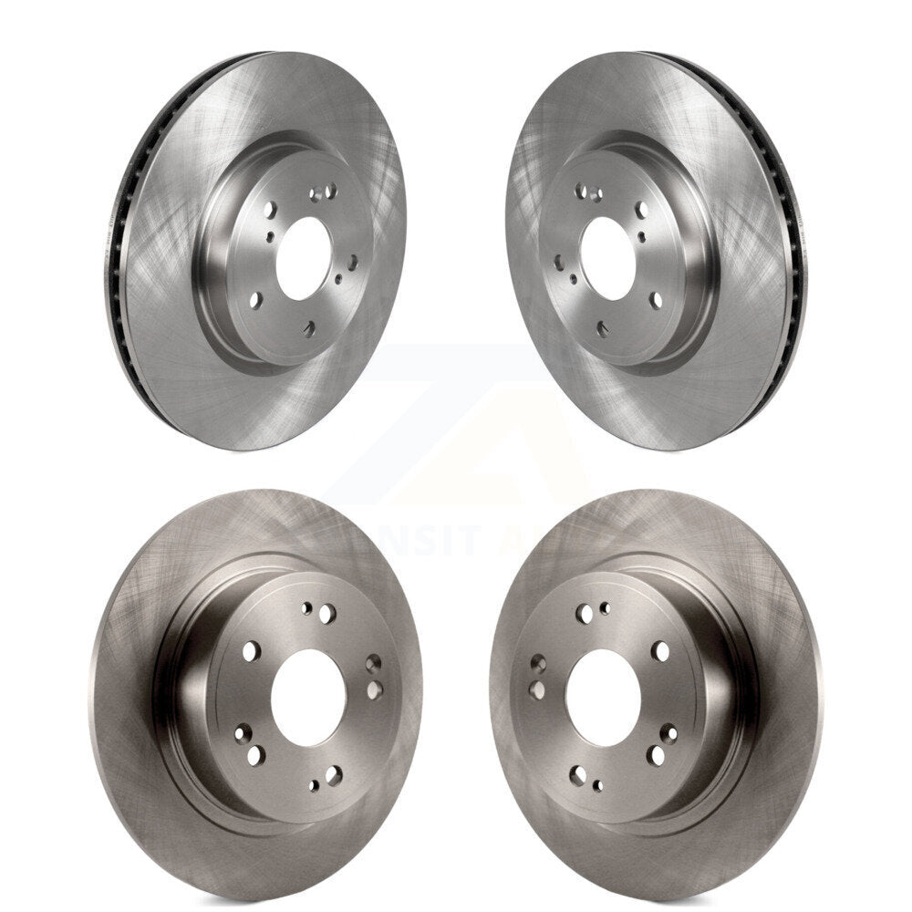 Disc Brake Rotors Front Rear Kit For Honda Accord