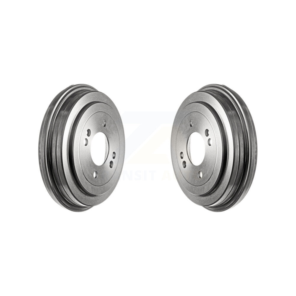 Brake Drums Rear Pair For Hyundai Accent Kia Rio Rio5
