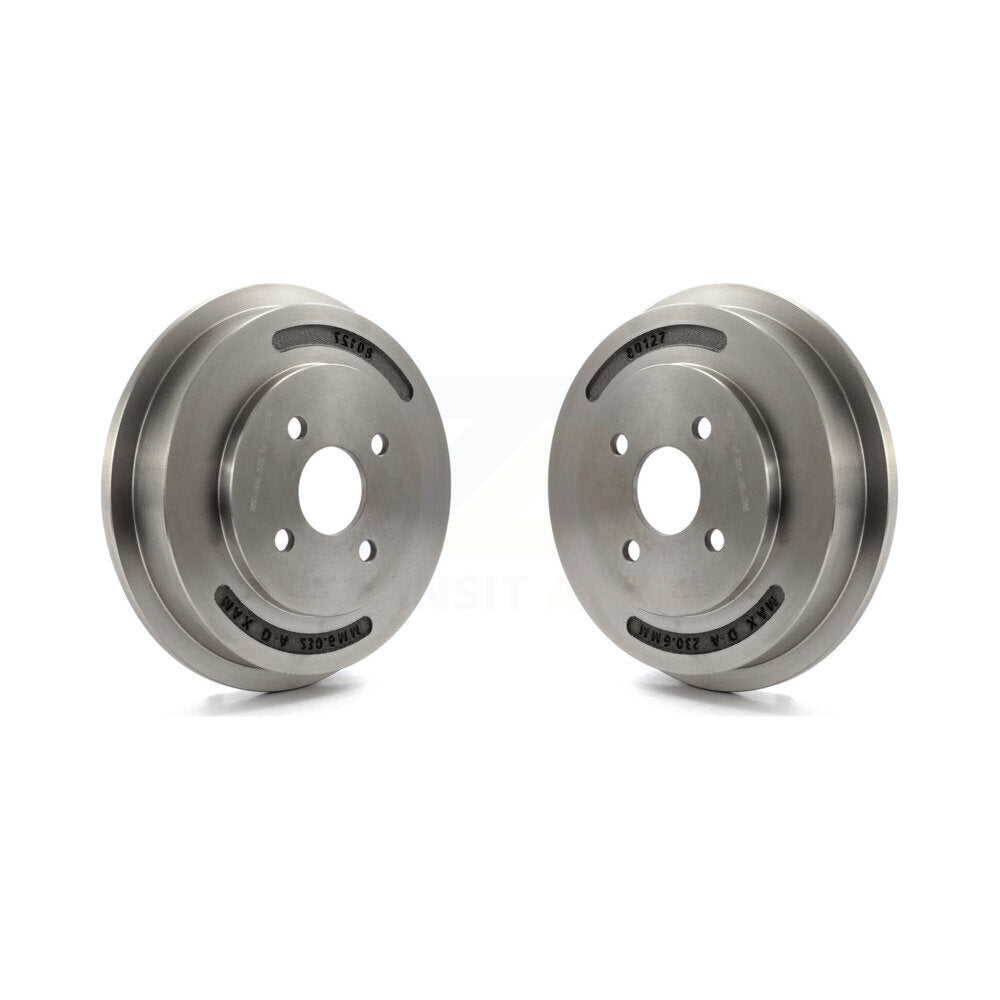 Brake Drums Rear Pair For Chevrolet Cobalt Pontiac G5 With 4 Lug Wheels
