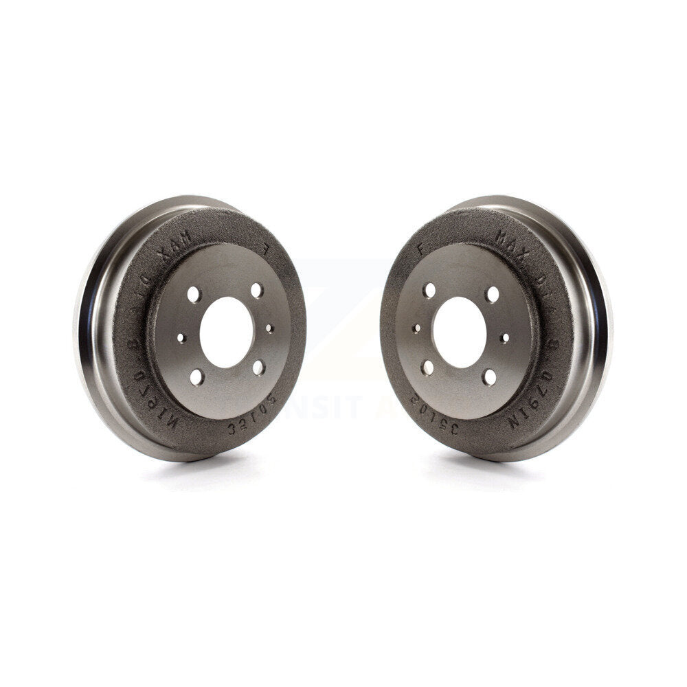 Brake Drums Rear Pair For Hyundai Accent