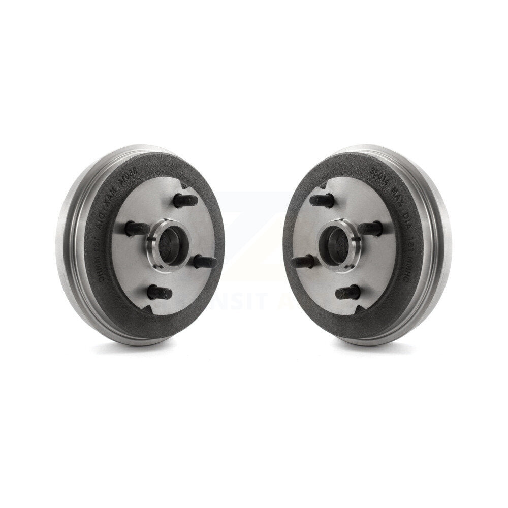 Brake Drums Rear Pair For Toyota Tercel Paseo