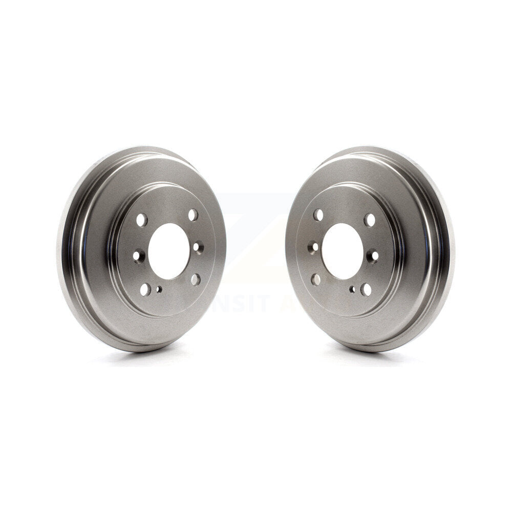 Brake Drums Rear Pair For Ford Fiesta
