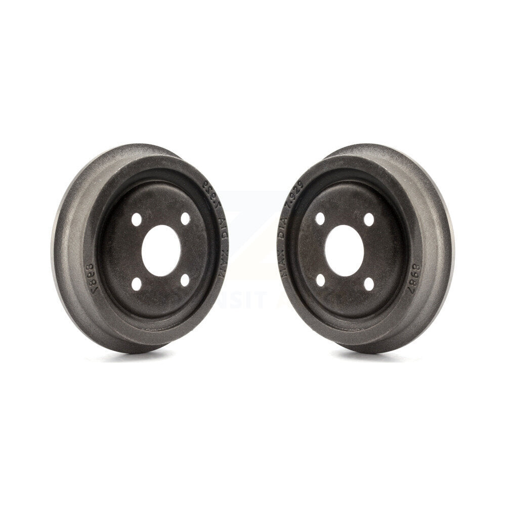 Brake Drums Rear Pair For Saturn SL1 SC1 SL2 SC2 SL SW2 SW1 SC