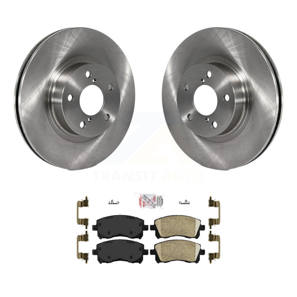 Brake Rotor And Ceramic Pad Front Kit For Subaru Forester Legacy Impreza Outback