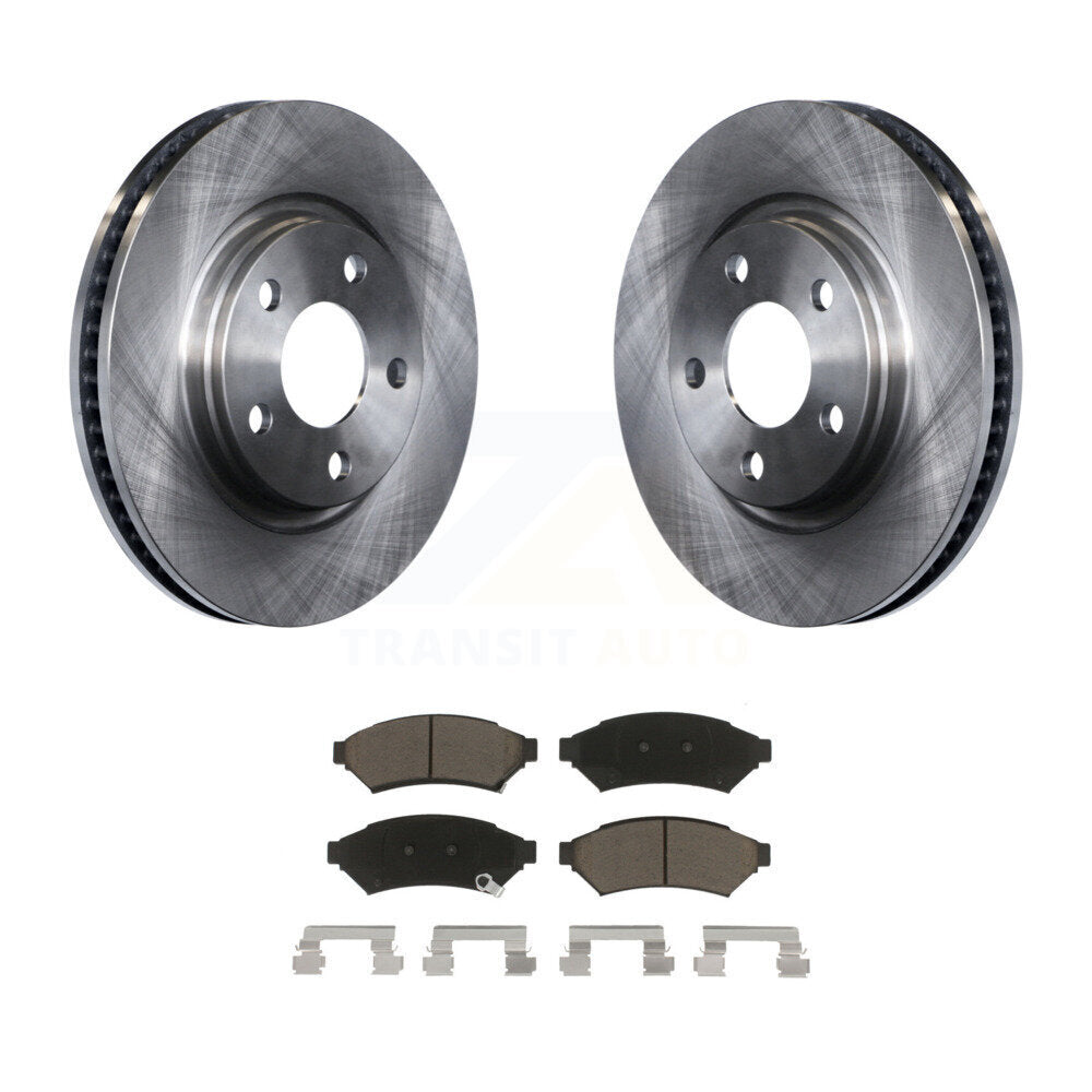 Brake Rotor & Ceramic Pad Front Kit For Buick Pontiac LaCrosse Grand Prix Allure