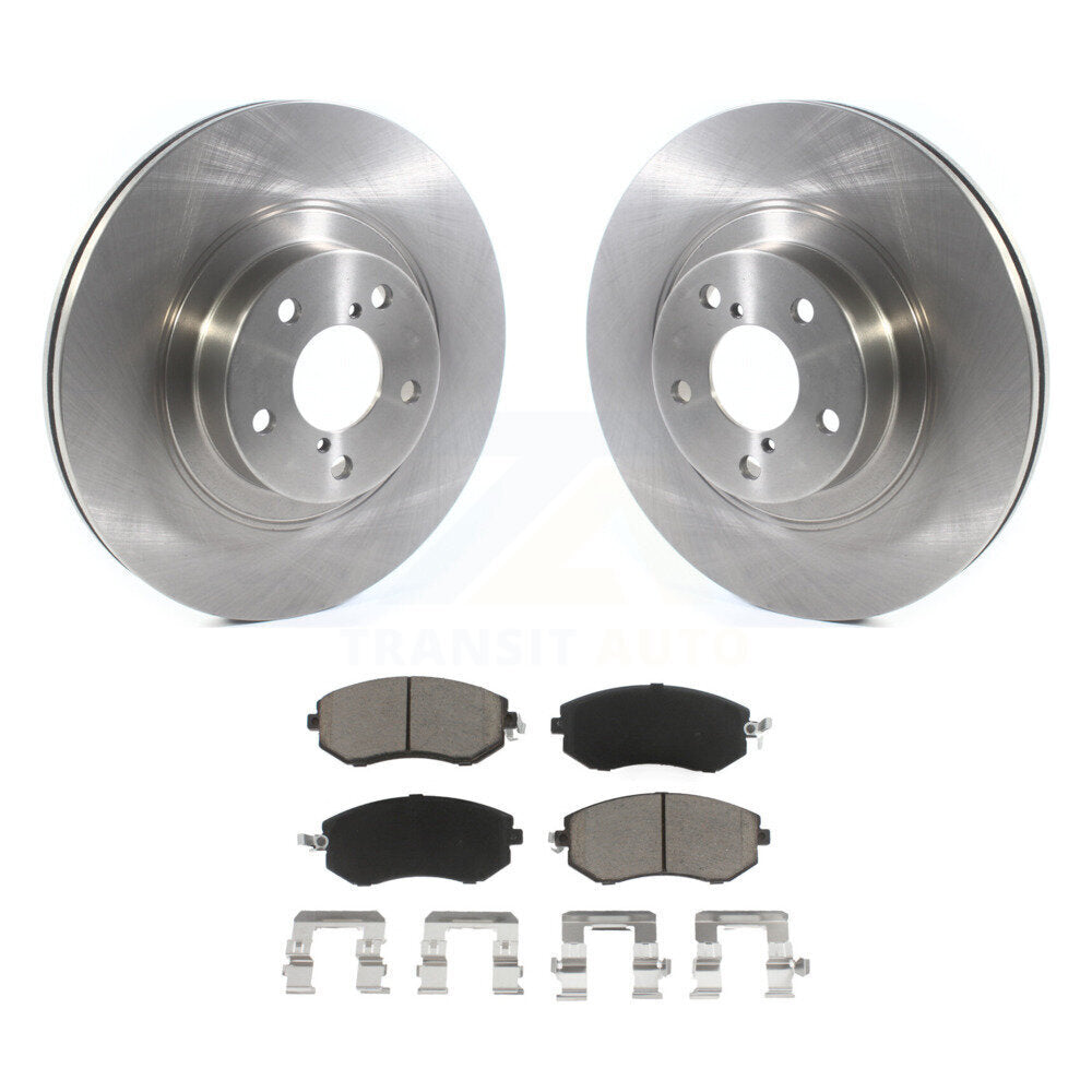 Brake Rotor & Ceramic Pad Front Kit For Subaru Forester Impreza XV Crosstrek BRZ