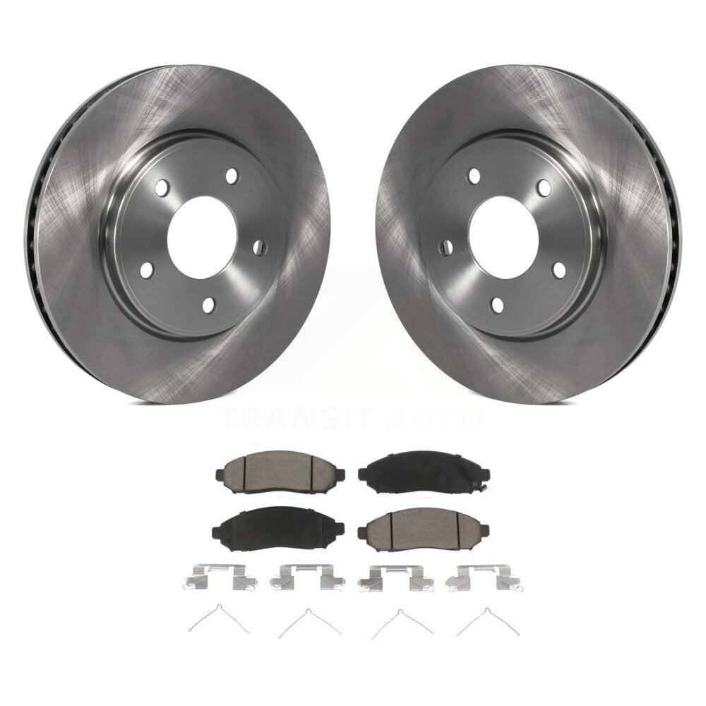 Brake Rotor & Ceramic Pad Front Kit For Nissan NV200 LEAF Chevrolet City Express