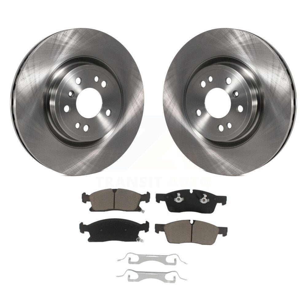 Brake Rotor & Ceramic Pad Front Kit For Mercedes-Benz ML350 GLE350 ML250 GLE300d