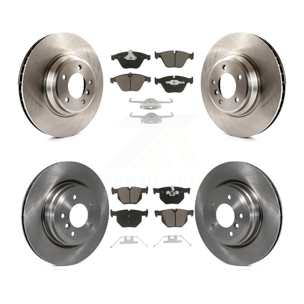 Brake Rotor & Ceramic Pad Front Rear Kit For BMW 335i xDrive X1 335xi 335is 335d