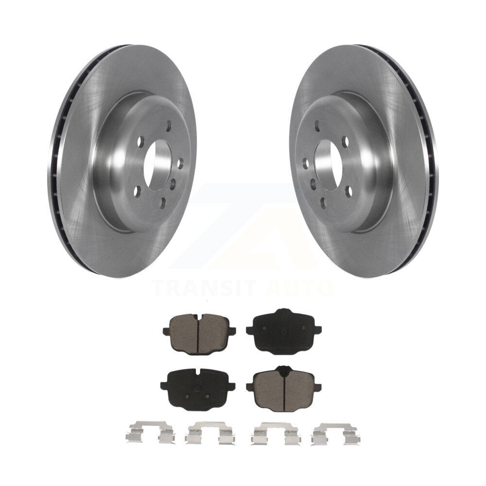 Brake Rotor & Ceramic Pad Rear Kit For BMW 550i xDrive 650i Gran Coupe 640i 535i