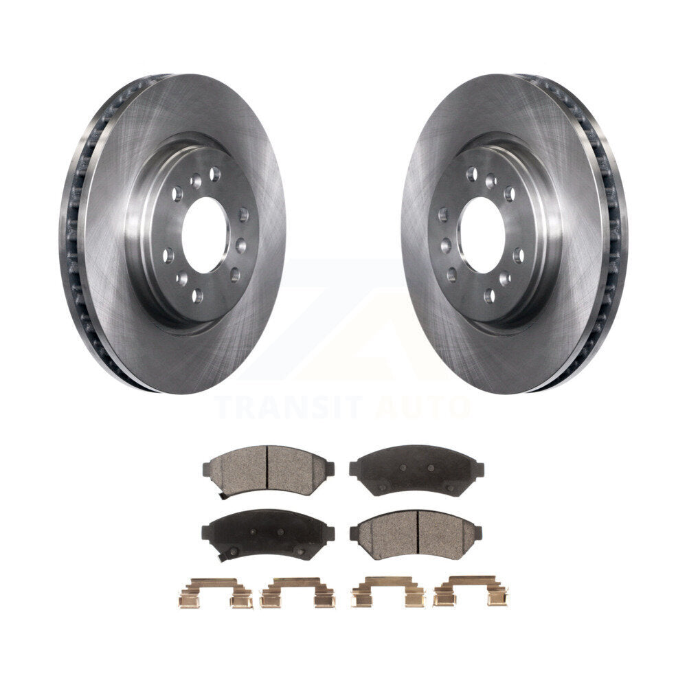 Brake Rotor & Semi-Metallic Pad Front Kit For Pontiac Montana Chevrolet Uplander