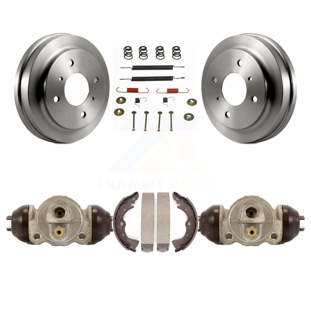 Brake Drum Shoes Spring And Cylinders Rear Kit For 2003-2006 Nissan Sentra 1.8L