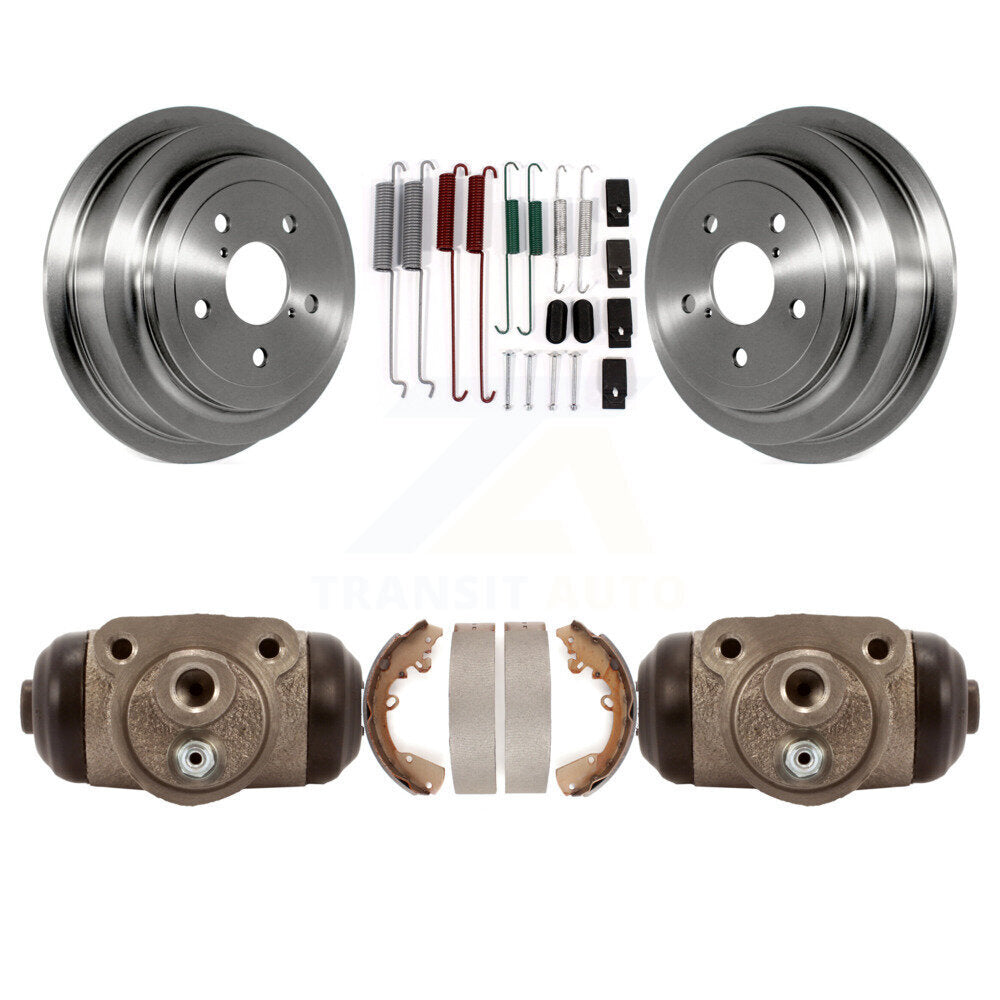 Brake Drum Shoes Spring Cylinder Rear Kit For Dakota Dodge Ram Mitsubishi Raider