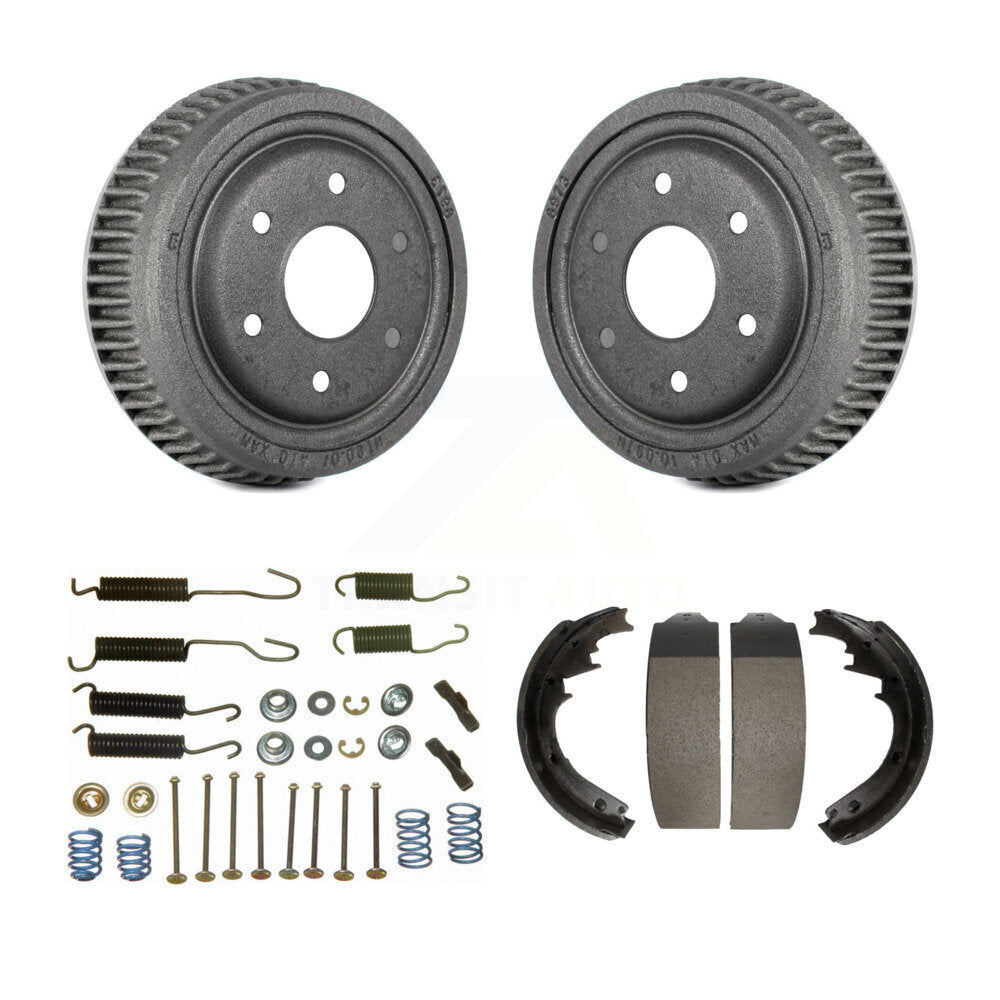 Brake Drum Shoe & Spring Rear Kit For 1995-1997 GMC Yukon With 11" Diameter