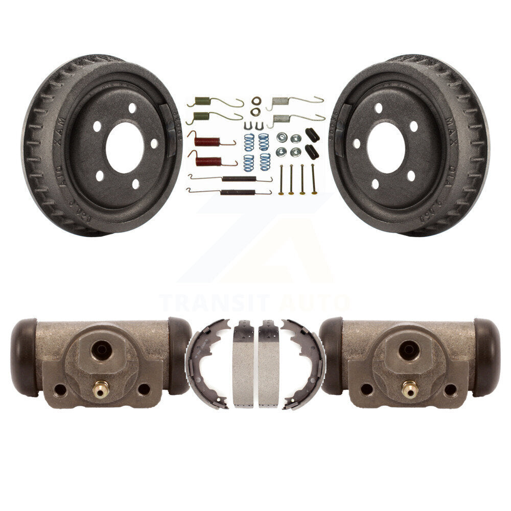 Brake Drum Shoes Spring And Cylinders Rear Kit For Ford Ranger Mazda B2300 B3000