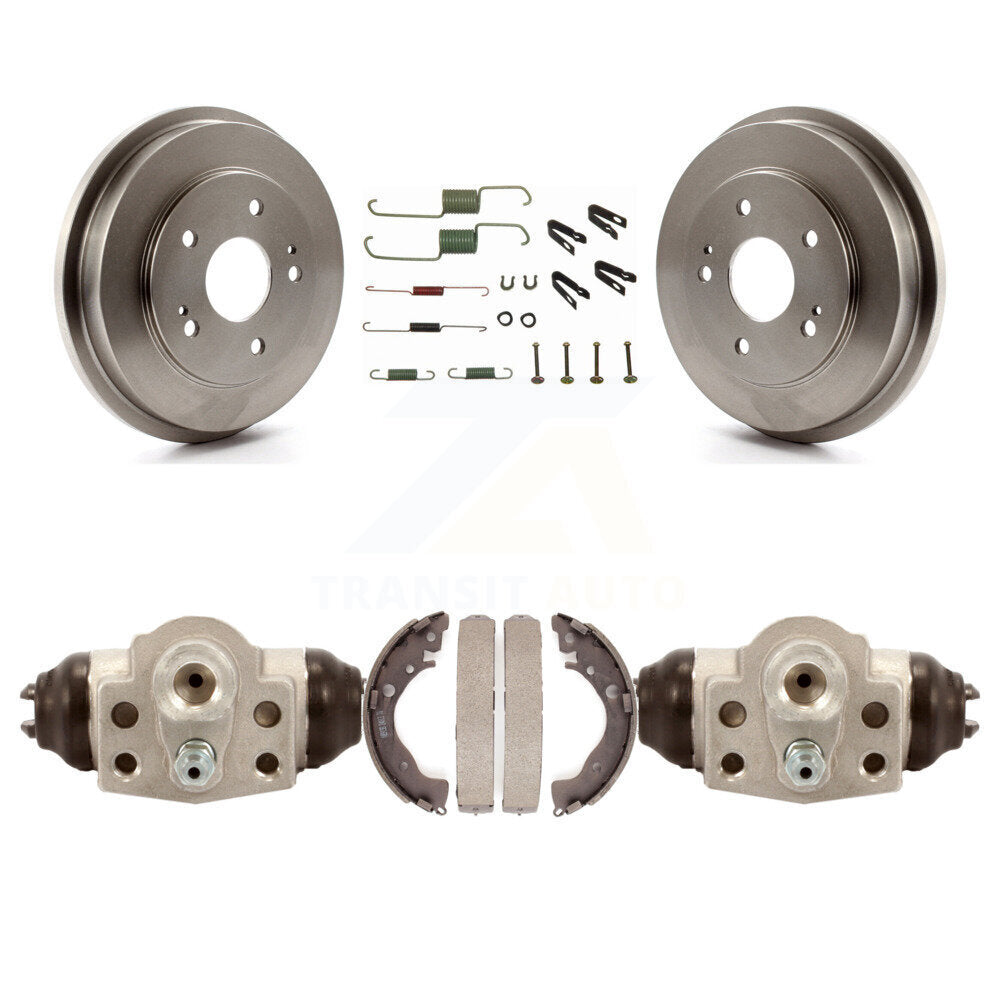 Brake Drum Shoes Spring And Cylinders Rear Kit For 2011 Honda Civic GX