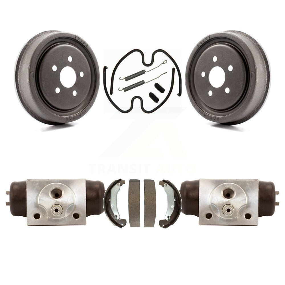 Brake Drum Shoes Spring Cylinder Rear Kit For Pontiac Sunfire Chevrolet Cavalier