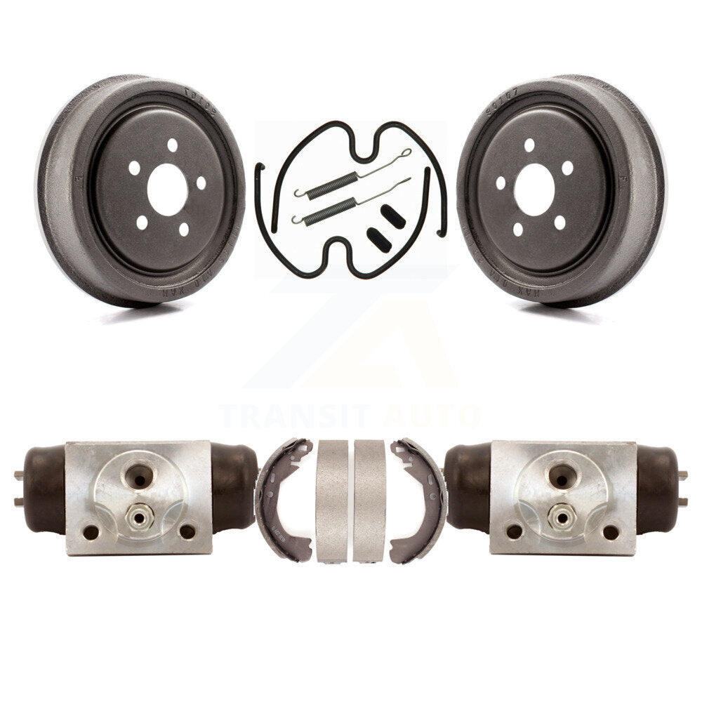 Brake Drum Shoes Spring And Cylinders Rear Kit For Chevrolet Cavalier