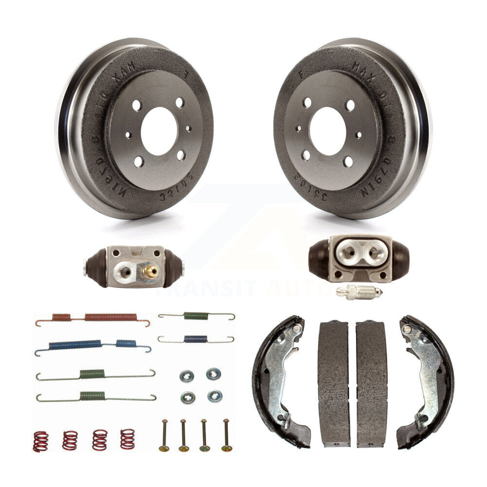 Brake Drum Shoes Spring And Cylinder Rear Kit (6Pc) For 2003-2005 Hyundai Accent