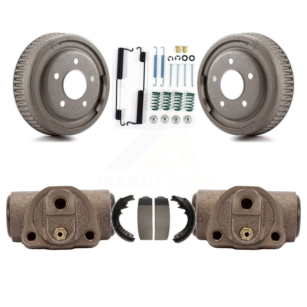 Brake Drum Shoes Spring And Cylinders Rear Kit For Chevrolet C1500 Suburban