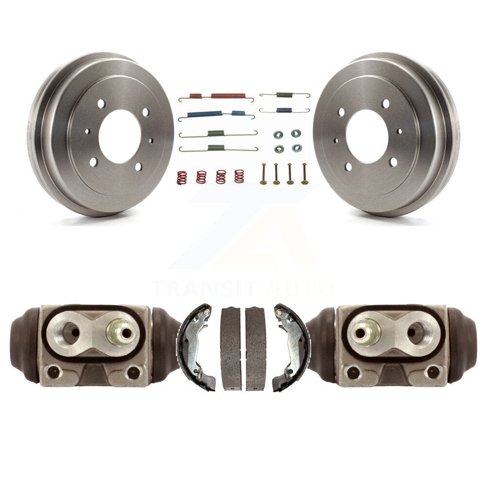 Brake Drum Shoes Spring & Cylinder Rear Kit For Hyundai Elantra rear brakes