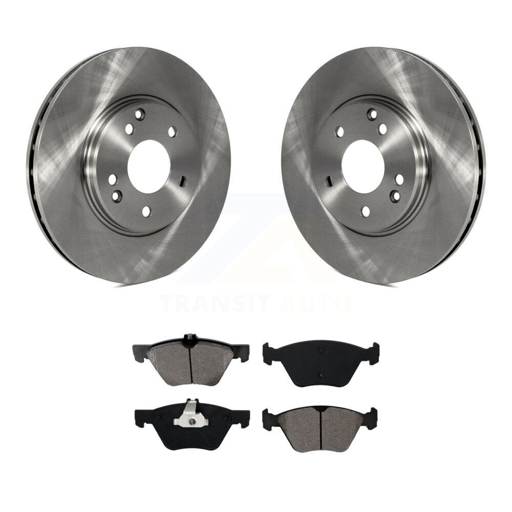 Brake Rotor & Semi-Metallic Pad Front Kit For Mercedes-Benz E320 Chrysler CLK320