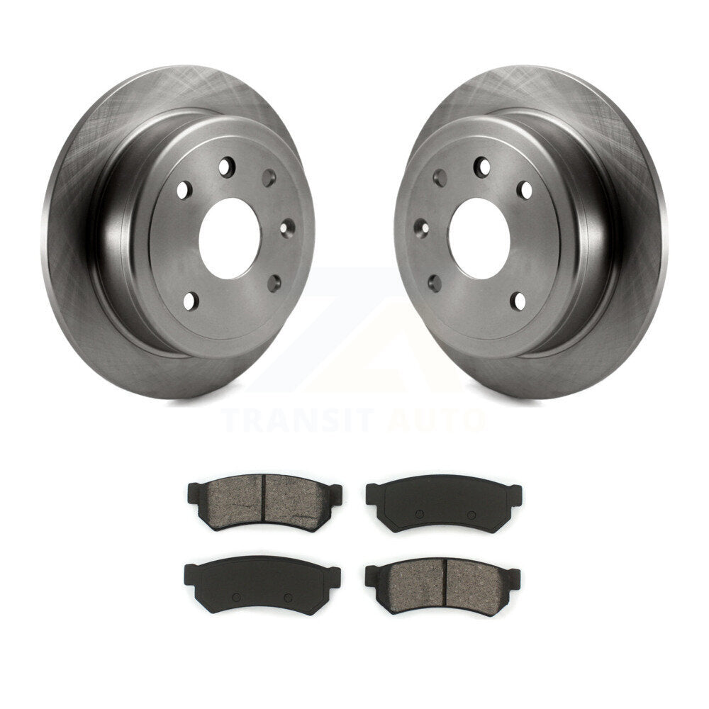 Brake Rotor & Semi-Metallic Pad Rear Kit For Chevrolet Optra Suzuki Forenza Reno