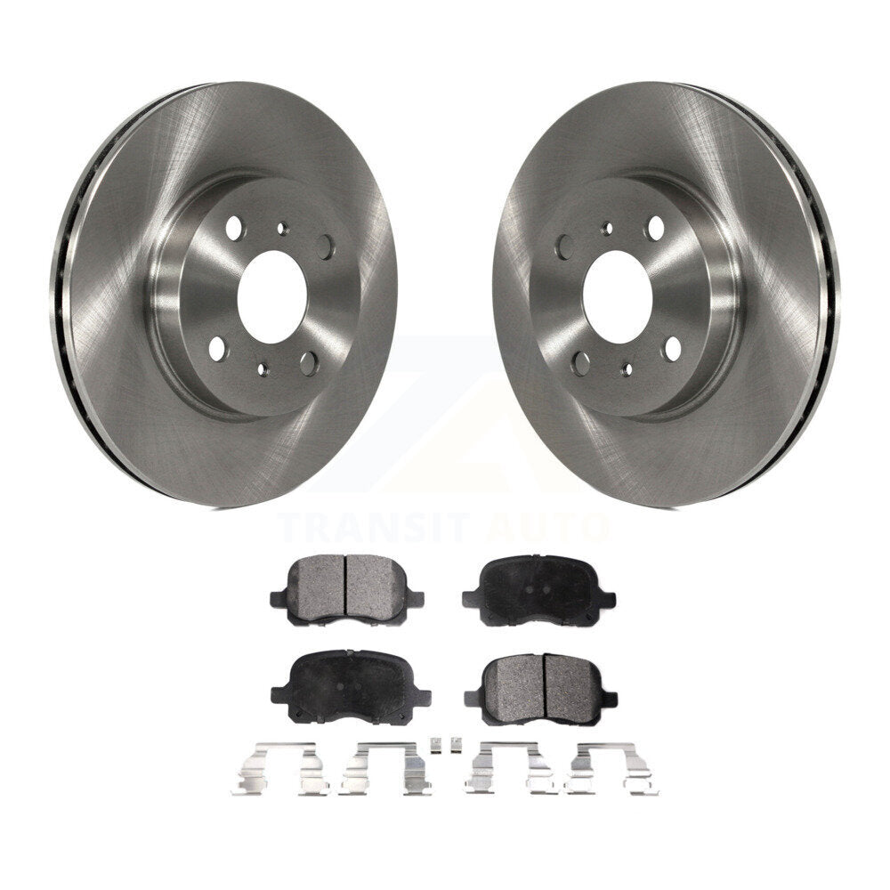 Brake Rotor & Ceramic Pad Front Kit For 1998-2002 Toyota Corolla Chevrolet Prizm