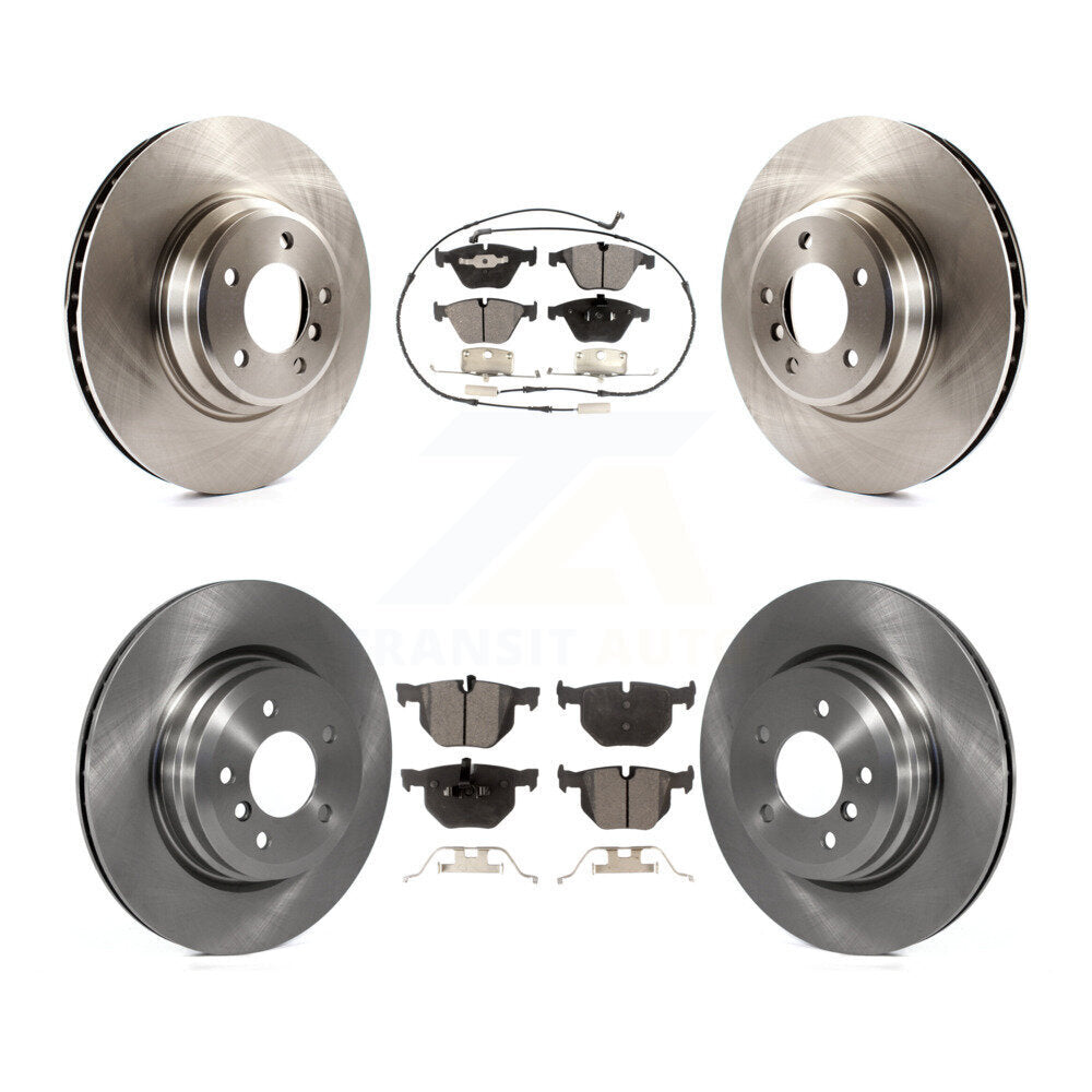 Brake Rotor & Ceramic Pad Front Rear Kit For BMW 335i xDrive X1 335xi 335is 335d