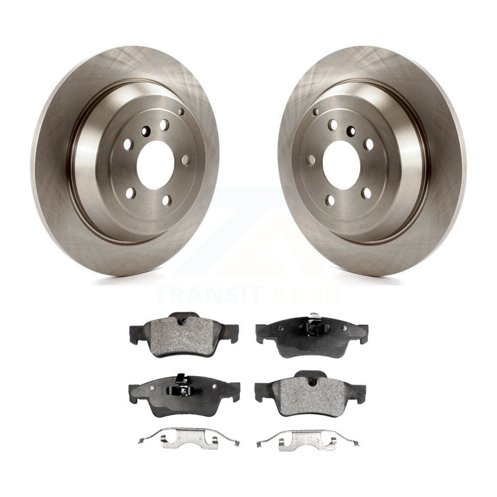 Brake Rotor & Ceramic Pad Rear Kit For Mercedes-Benz ML350 ML320 R350 ML500 R320