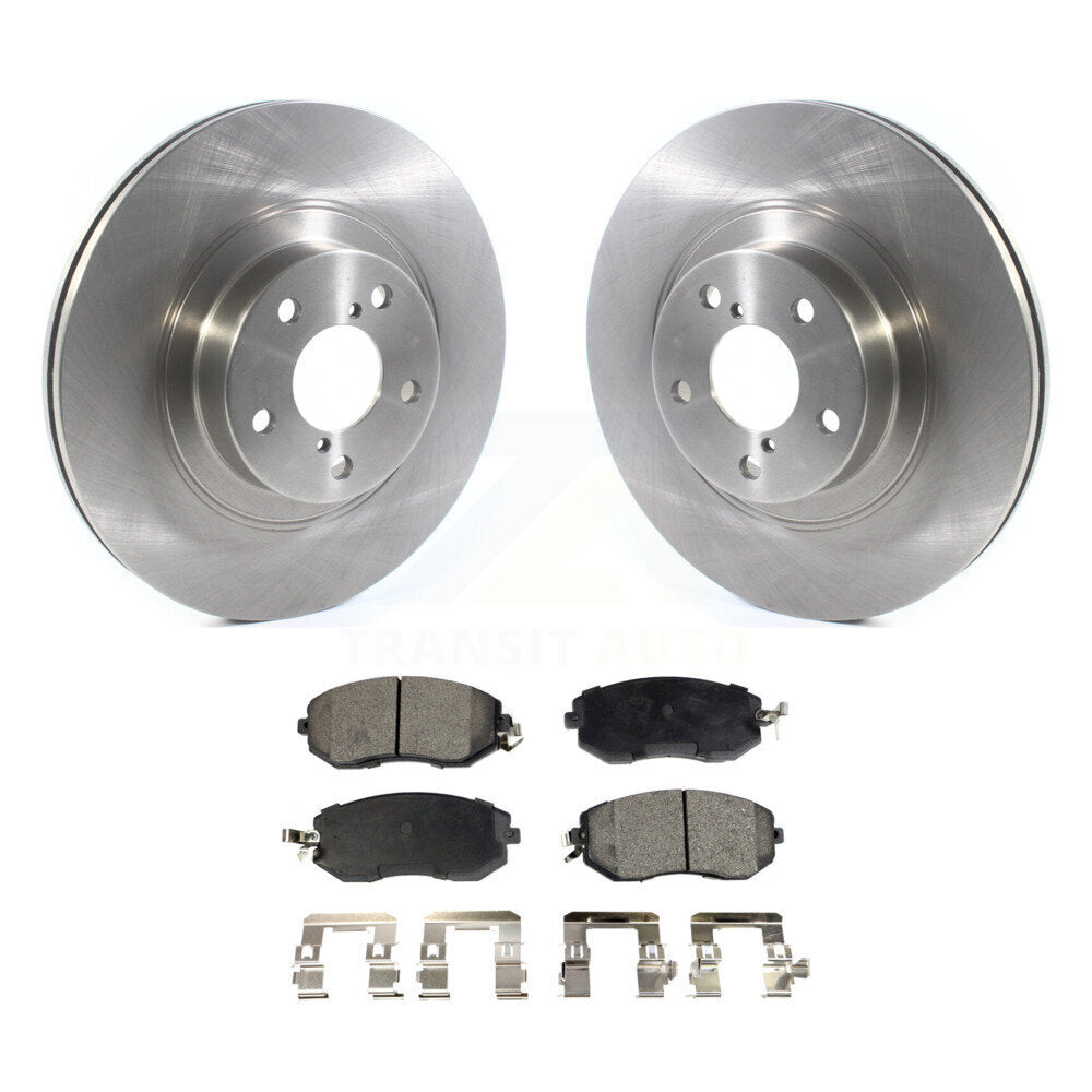 Brake Rotor & Ceramic Pad Front Kit For Subaru Forester Impreza XV Crosstrek BRZ