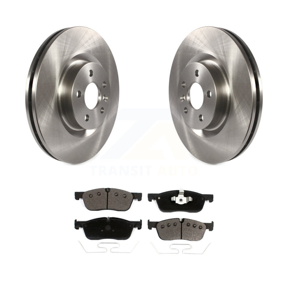 Brake Rotors & Ceramic Pad Front Kit For Land Rover Discovery Sport Range Evoque